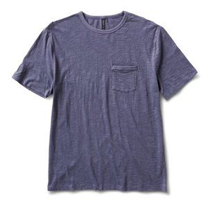 VUORI The Rise Tee Azure Blue Short Sleeve - Mens Medium - Tags taken off!